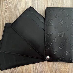 Louis Vuitton Empreinte Long Wallet Black | Organizer | Entrupy Auth